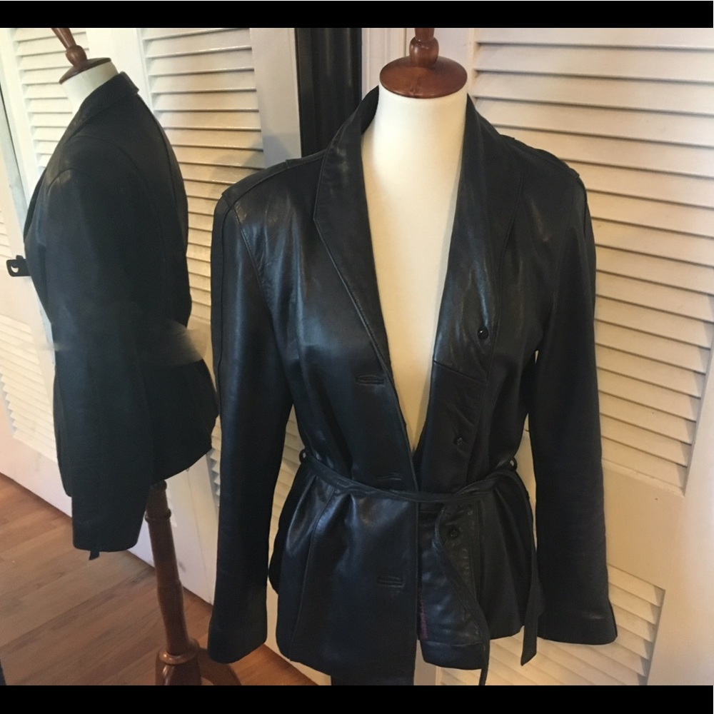 Genuine leather jacket